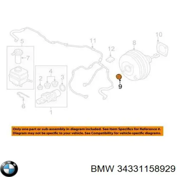  34331158929 BMW