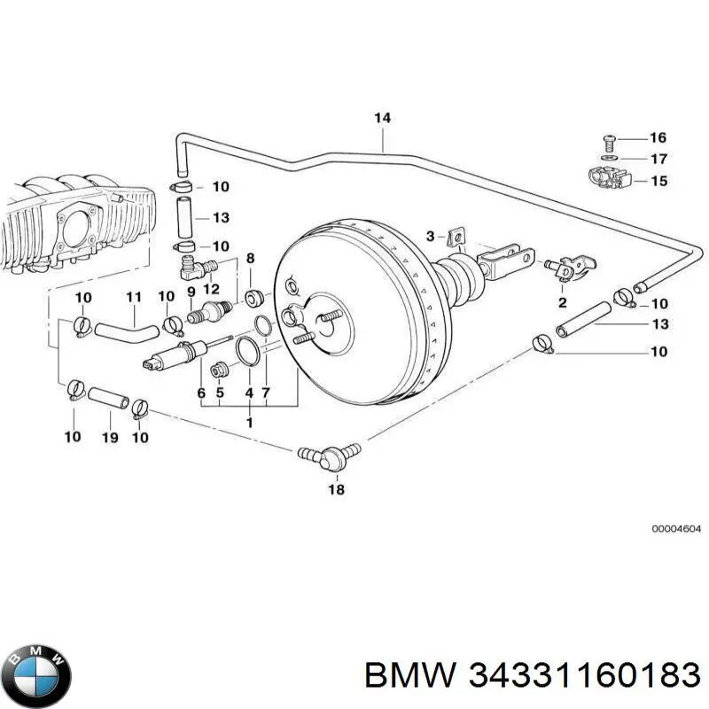  34331160183 BMW