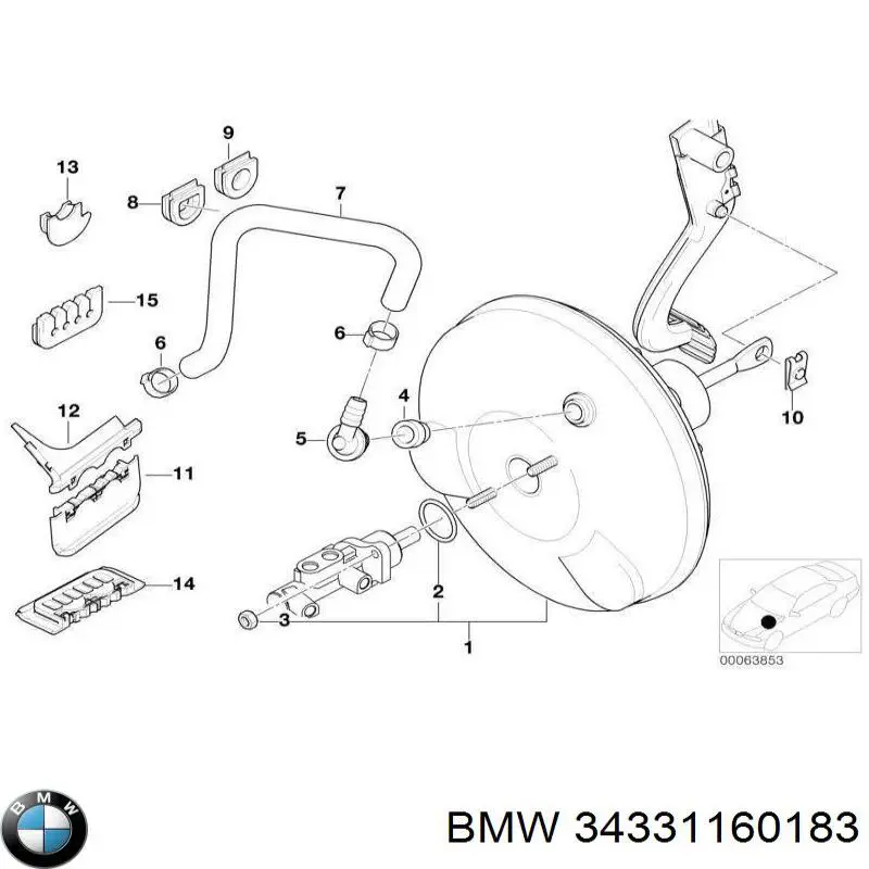 34331160183 BMW 
