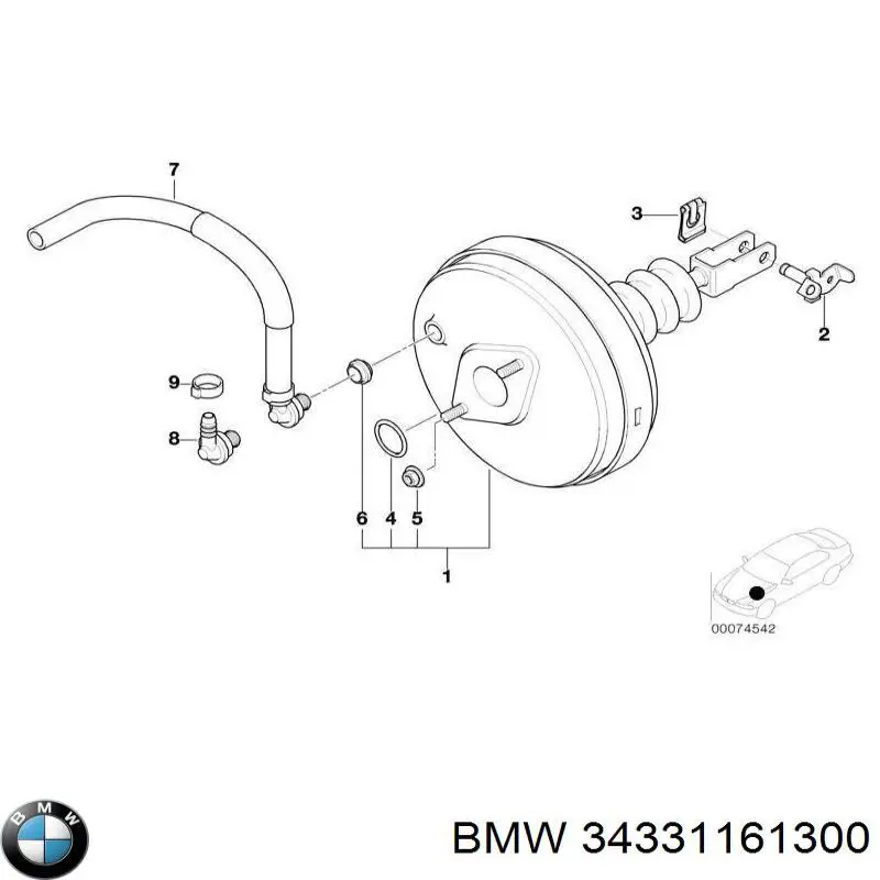  BMW 34331161300 ціна, від 13.76 USD