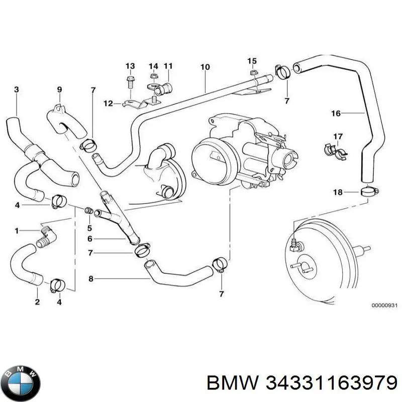 34331163979 BMW 