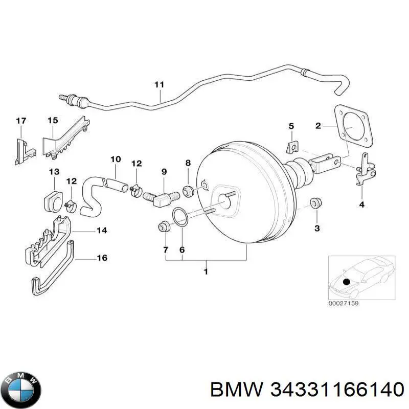  34331166140 BMW