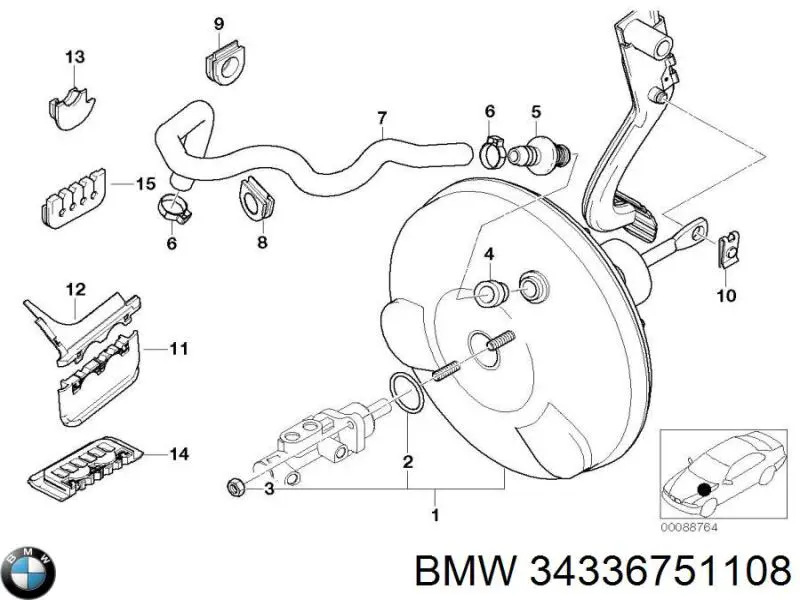  34336751108 BMW