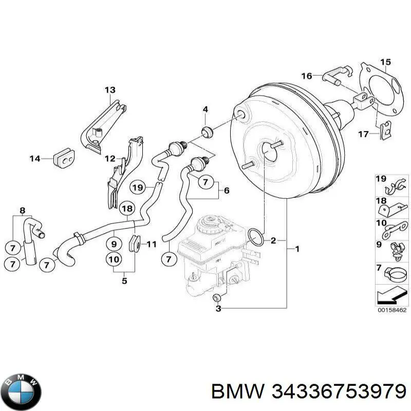 Купити 34336753979 BMW 