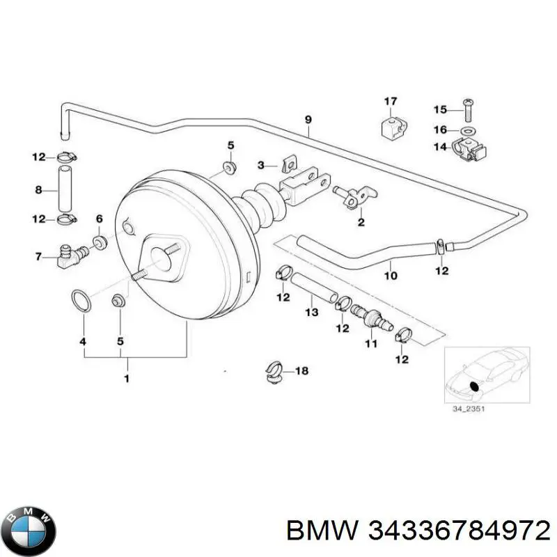 Купити 34336784972 BMW ВПГ