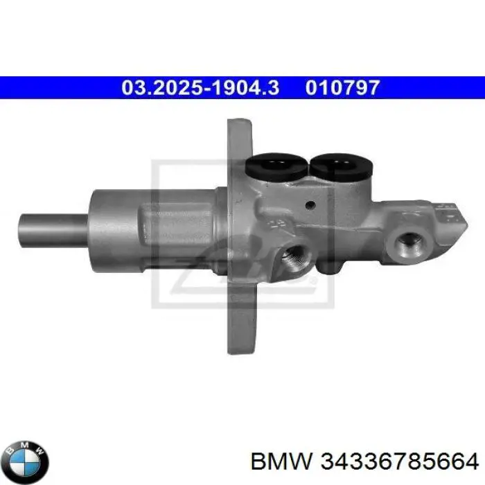 34336785664 BMW Циліндр гальмівний, головний