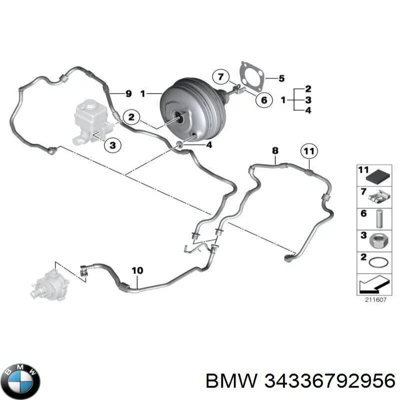 Купити 34336792956 BMW ВПГ