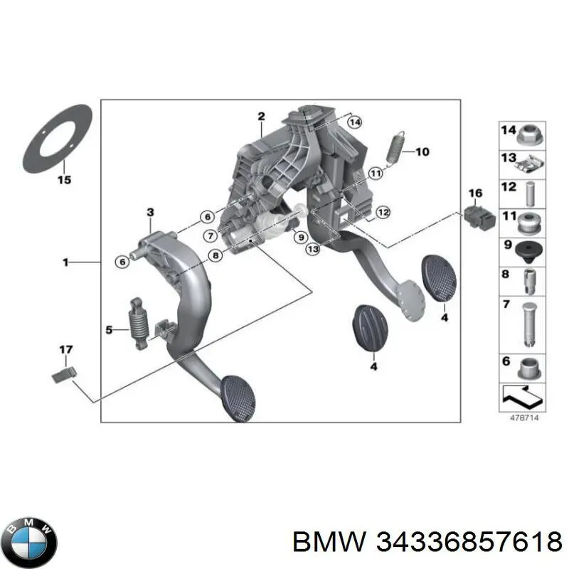 34336857618 BMW 