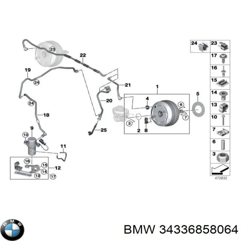 Купити 34336858064 BMW ВПГ