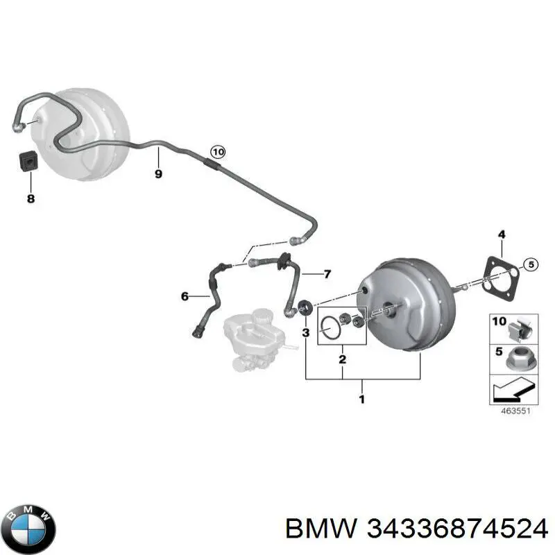  BMW 34336874524 ціна, від 190.08 USD