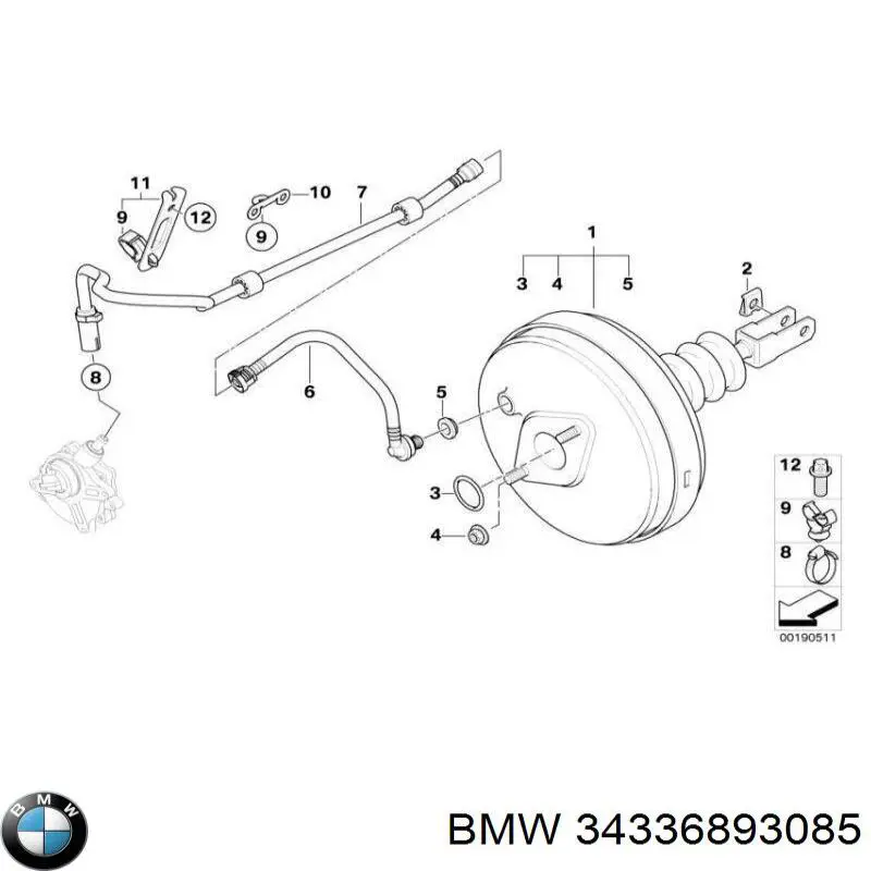  BMW 34336893085