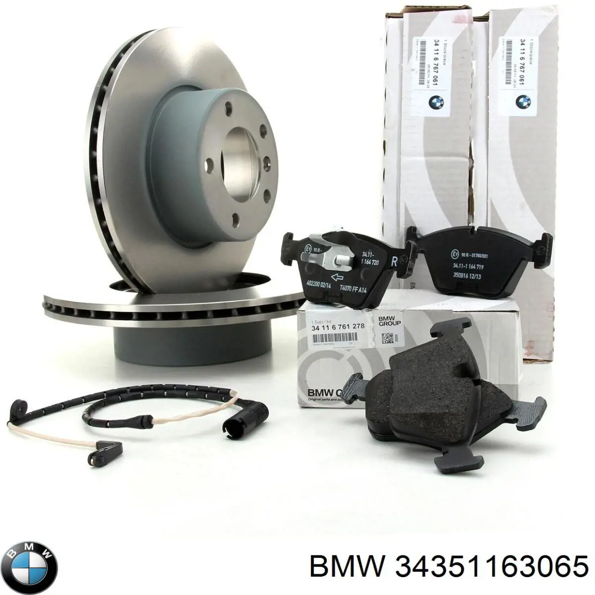 Купити 34351163065 BMW Датчик зносу гальмівних колодок