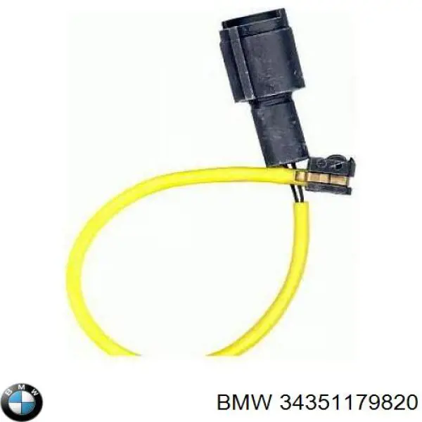 Купити 34351179820 BMW Датчик зносу гальмівних колодок, задній