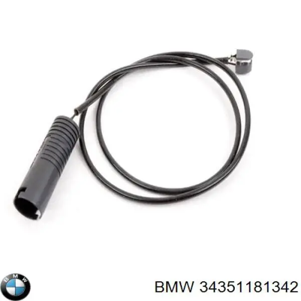 34351181342 BMW Датчик зносу гальмівних колодок, задній