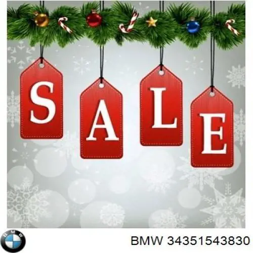 Датчик зносу гальмівних колодок, передній правий 34351543830 BMW