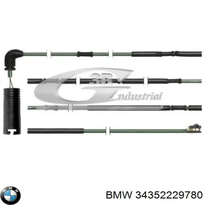 Датчик зносу гальмівних колодок, задній Quick Brake WS0204A ціна, від 13.93 USD