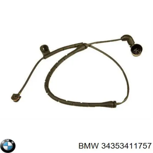 Купити 34353411757 BMW Датчик зносу гальмівних колодок, задній