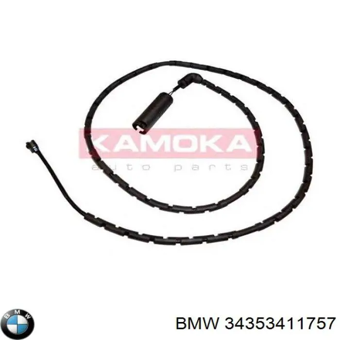 Датчик зносу гальмівних колодок, задній BMW 34353411757 ціна, від 8.26 USD