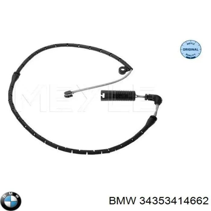34353414662 BMW Сигналізатор знос гальмівних колодок