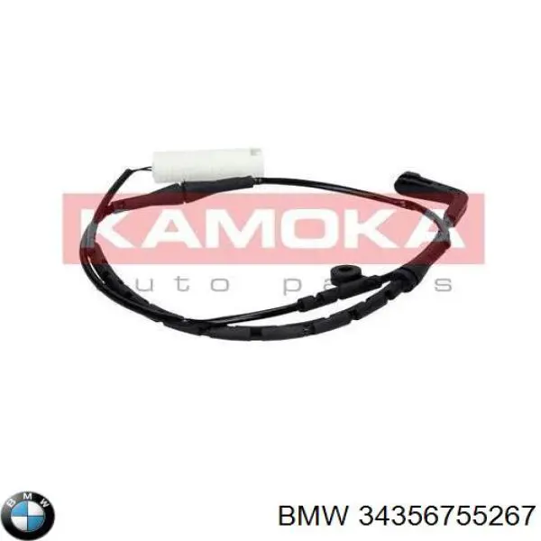 34356755267 BMW Датчик зносу гальмівних колодок, задній