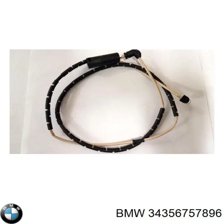 34356757896 BMW Датчик зносу гальмівних колодок, задній