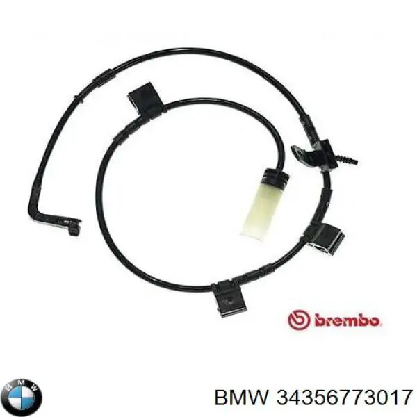 Датчик зносу гальмівних колодок, передній BMW 34356773017 ціна, від 8.73 USD