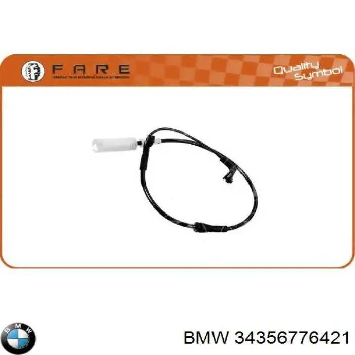 Датчик зносу гальмівних колодок, передній BMW 34356776421 ціна, від 8.08 USD