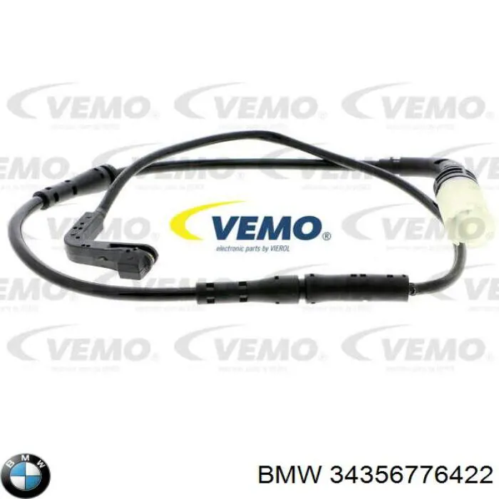 Датчик зносу гальмівних колодок, задній BMW 34356776422 ціна, від 9.53 USD