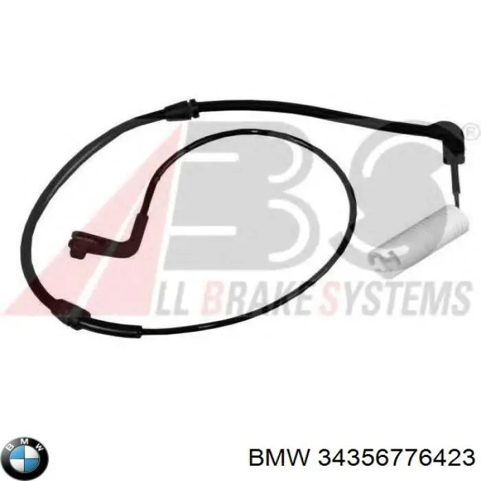 Датчик зносу гальмівних колодок, задній BMW 34356776423 ціна, від 10.42 USD