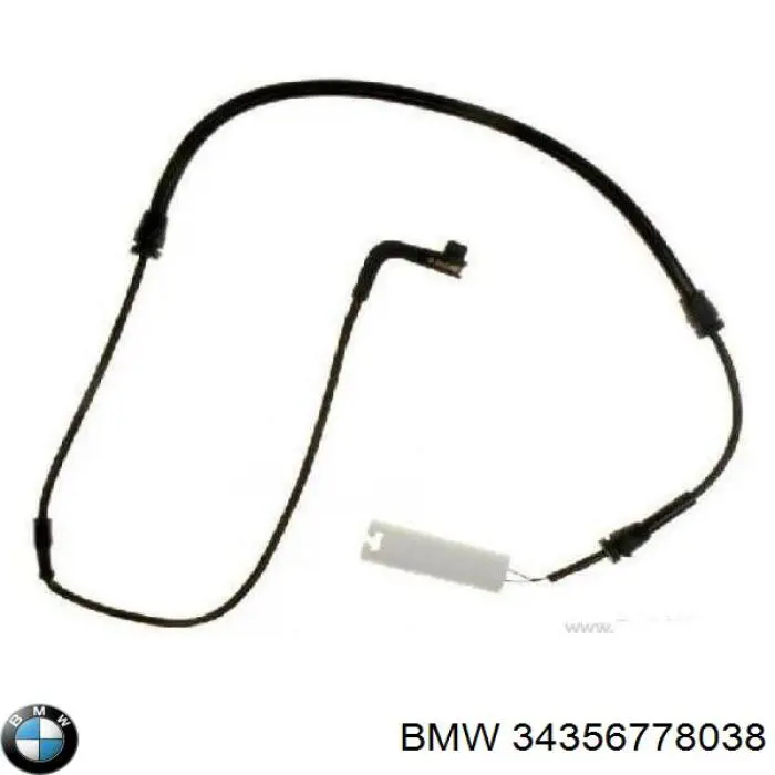 Датчик зносу гальмівних колодок, задній BMW 34356778038