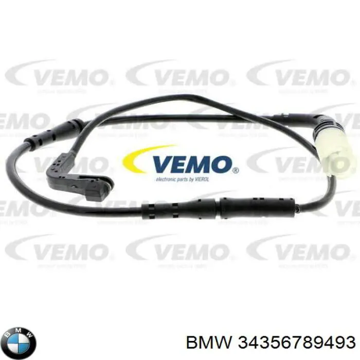 Купити 34356789493 BMW Датчик зносу гальмівних колодок, задній