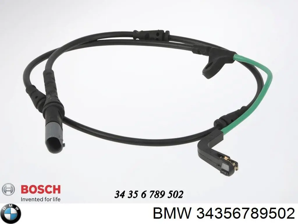 34356789502 BMW Сигналізатор знос гальмівних колодок