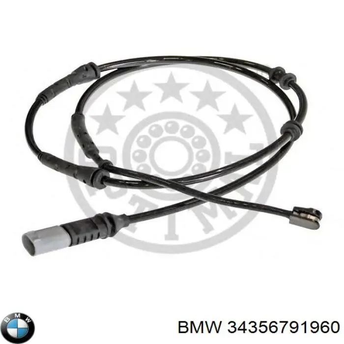 Датчик зносу гальмівних колодок, задній 34356791960 BMW