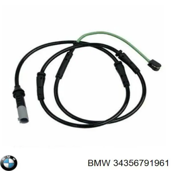 34356791961 BMW Датчик зносу гальмівних колодок, задній