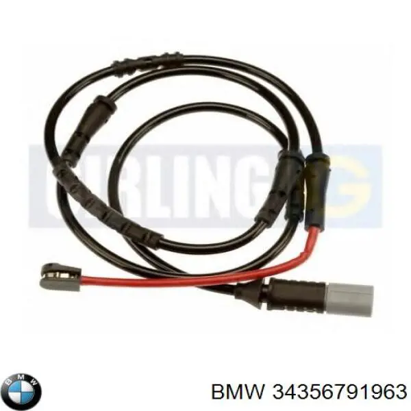 Датчик зносу гальмівних колодок, задній BMW 34356791963