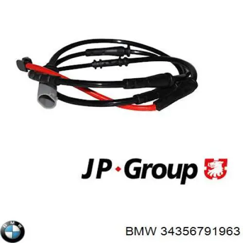 34356791963 BMW Датчик зносу гальмівних колодок, задній