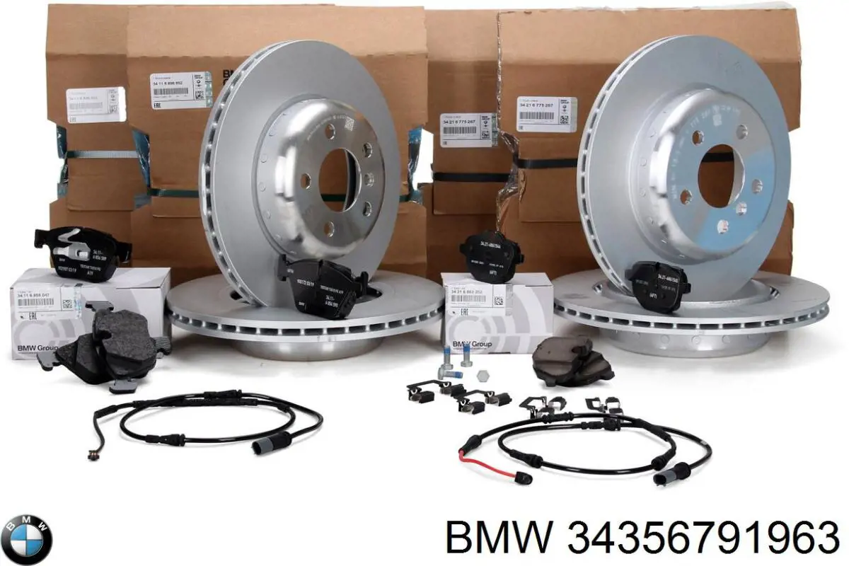 Купити 34356791963 BMW Датчик зносу гальмівних колодок, задній