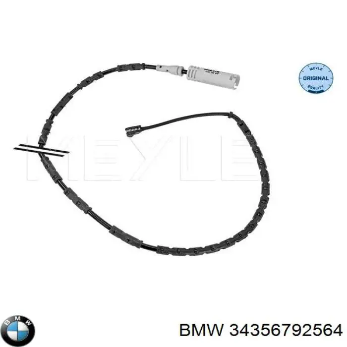 Датчик зносу гальмівних колодок, задній BMW 34356792564 ціна, від 11.86 USD