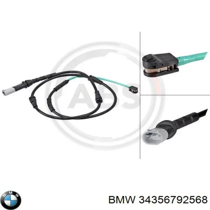 34356792568 BMW Сигналізатор знос гальмівних колодок