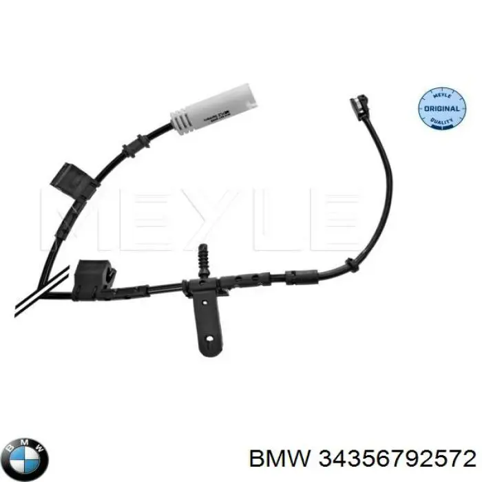 Датчик зносу гальмівних колодок, передній BMW 34356792572 ціна, від 12.51 USD