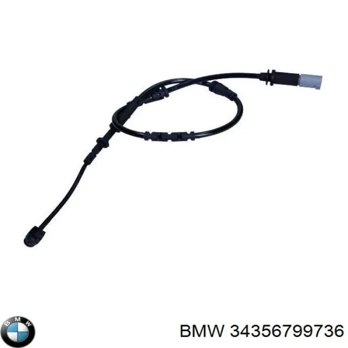 34356799736 BMW Датчик зносу гальмівних колодок, задній