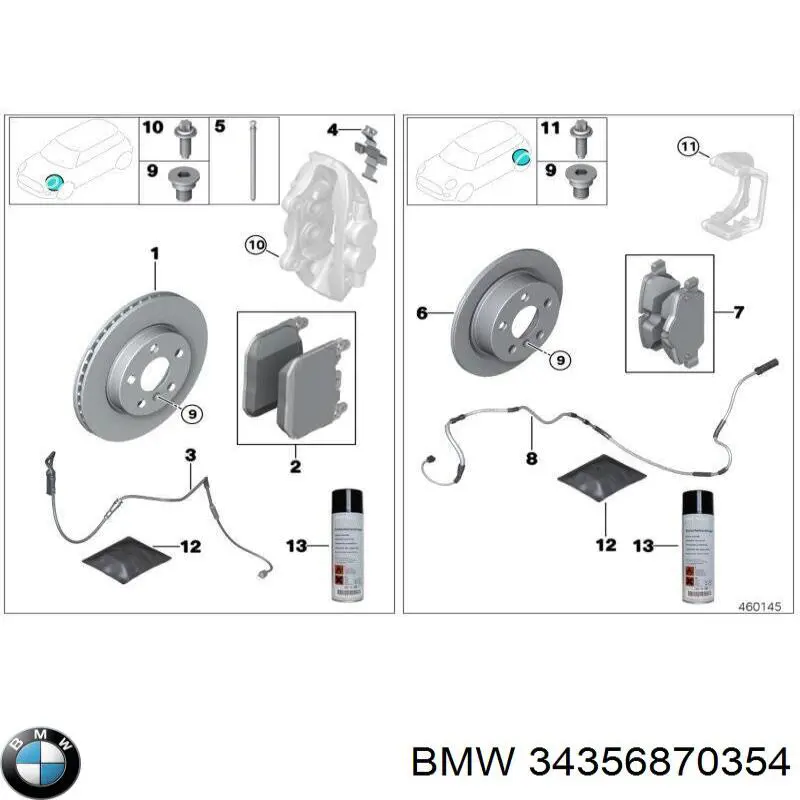  34356870354 BMW