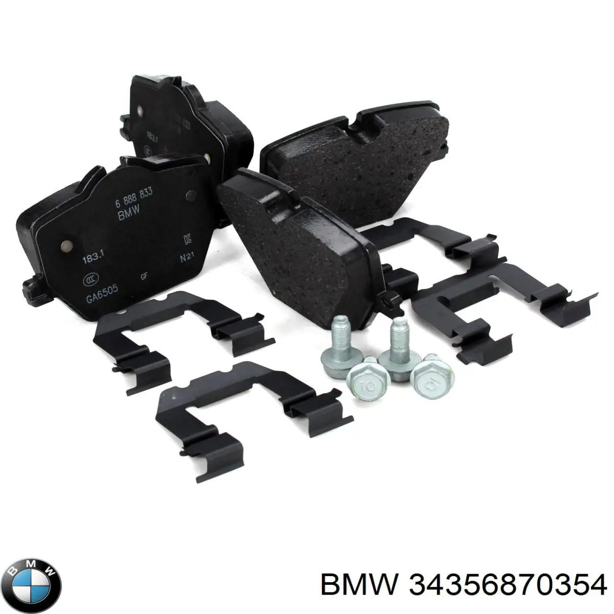 34356870354 BMW Датчик зносу гальмівних колодок, задній правий