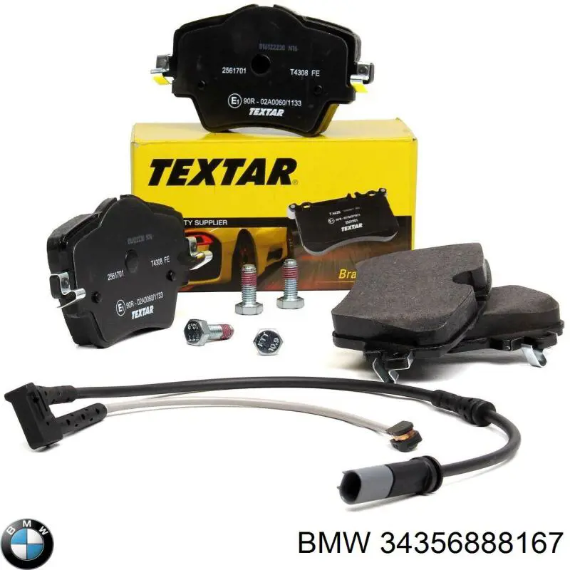 Купити 34356888167 BMW Датчик зносу гальмівних колодок, передній лівий