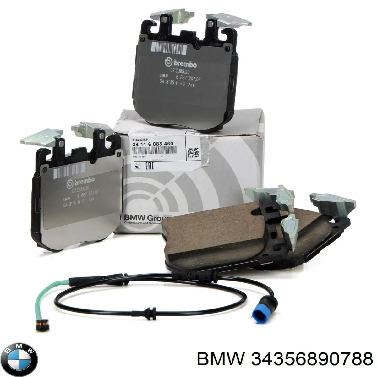 Купити 34356890788 BMW Сенсор зносу