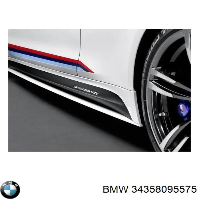 34358095575 BMW Датчик зносу гальмівних колодок, задній