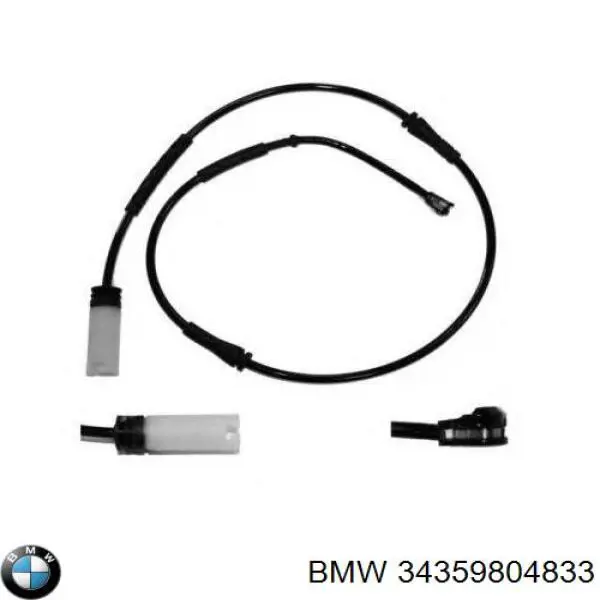 Датчик зносу гальмівних колодок, передній BMW 34359804833 ціна, від 19.88 USD
