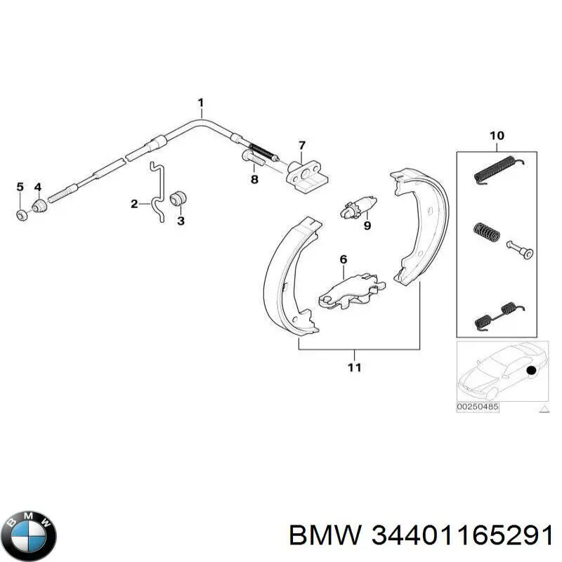 Купити 34401165291 BMW 
