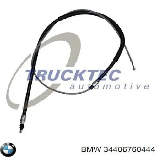Трос ручного гальма задній, правий/лівий BMW 34406760444 ціна, від 13.97 USD