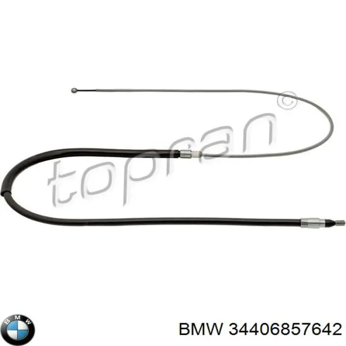Купити 34406769367 BMW Трос ручного гальма задній, правий/лівий
